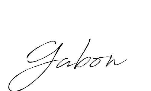 Also we have Gabon name is the best signature style. Create professional handwritten signature collection using Antro_Vectra autograph style. Gabon signature style 6 images and pictures png