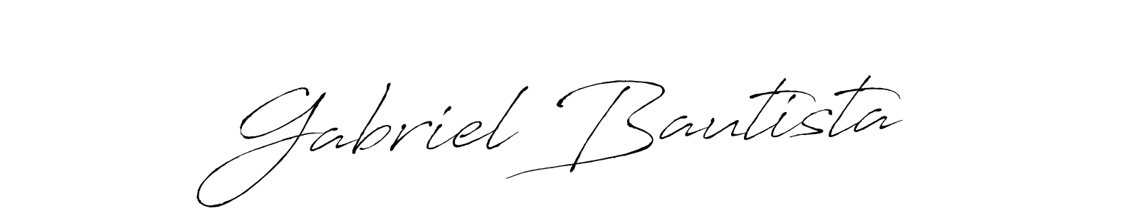 The best way (Antro_Vectra) to make a short signature is to pick only two or three words in your name. The name Gabriel Bautista include a total of six letters. For converting this name. Gabriel Bautista signature style 6 images and pictures png