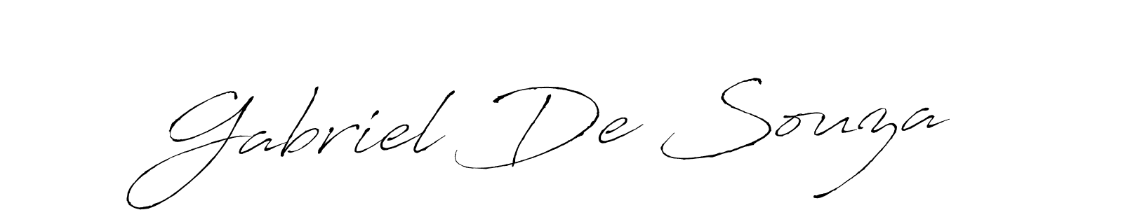 Make a beautiful signature design for name Gabriel De Souza. Use this online signature maker to create a handwritten signature for free. Gabriel De Souza signature style 6 images and pictures png