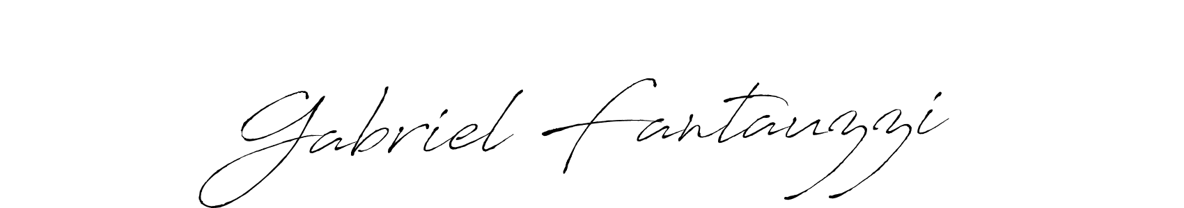 Design your own signature with our free online signature maker. With this signature software, you can create a handwritten (Antro_Vectra) signature for name Gabriel Fantauzzi. Gabriel Fantauzzi signature style 6 images and pictures png