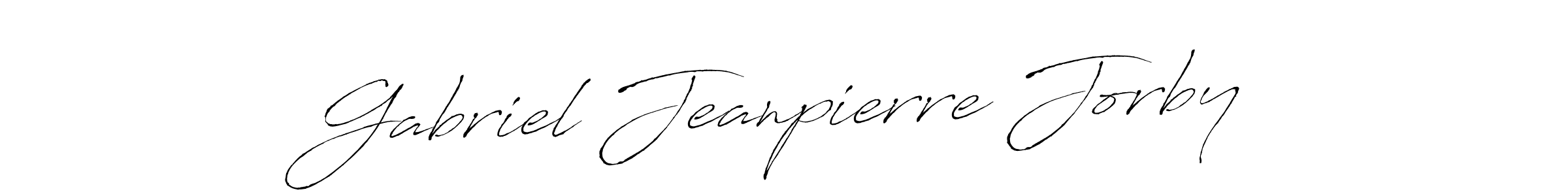 if you are searching for the best signature style for your name Gabriel Jeanpierre Jorby. so please give up your signature search. here we have designed multiple signature styles  using Antro_Vectra. Gabriel Jeanpierre Jorby signature style 6 images and pictures png