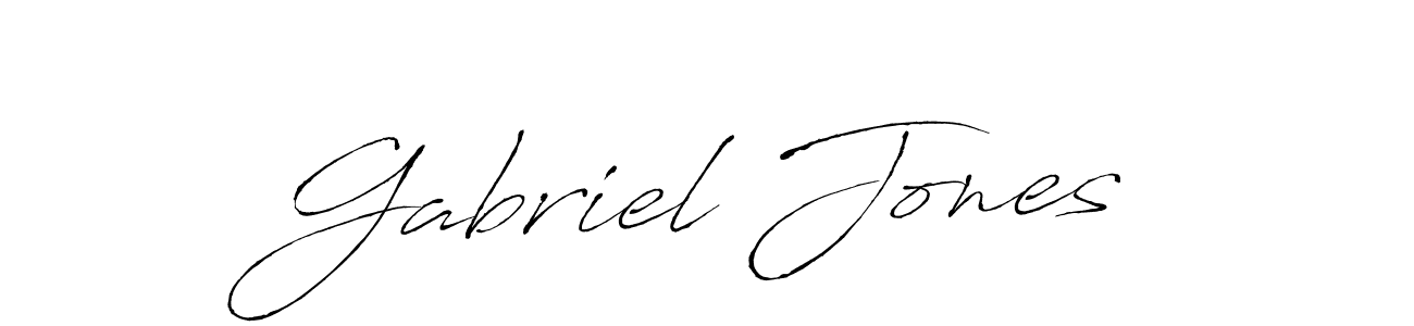 Also we have Gabriel Jones name is the best signature style. Create professional handwritten signature collection using Antro_Vectra autograph style. Gabriel Jones signature style 6 images and pictures png