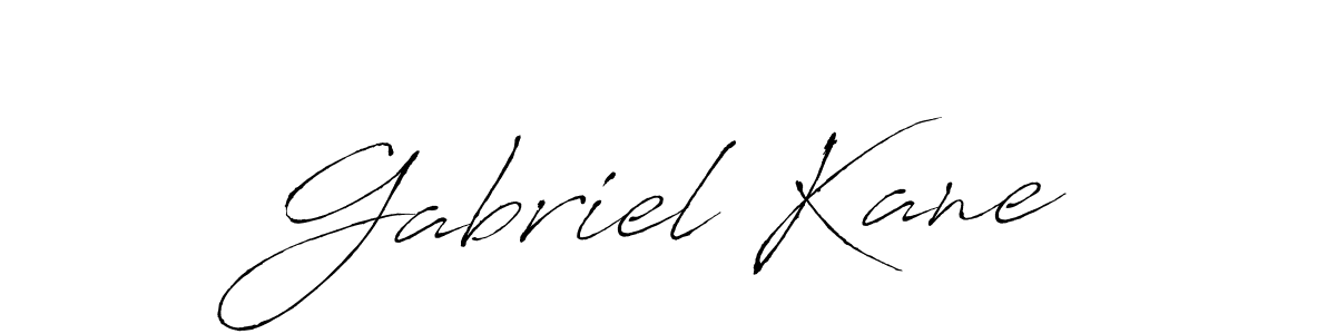 Gabriel Kane stylish signature style. Best Handwritten Sign (Antro_Vectra) for my name. Handwritten Signature Collection Ideas for my name Gabriel Kane. Gabriel Kane signature style 6 images and pictures png