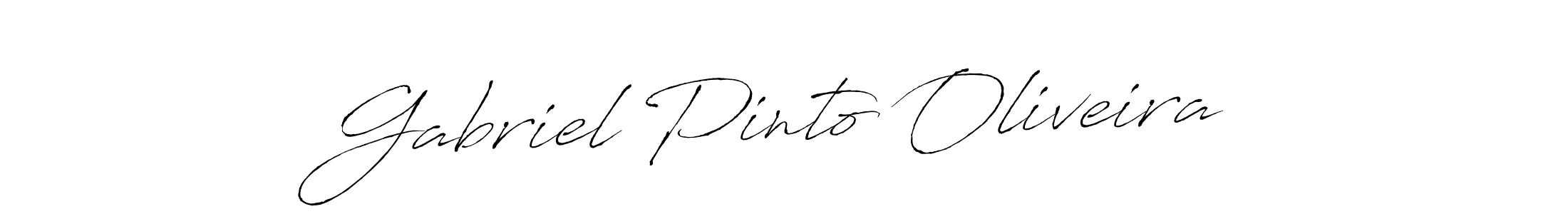 How to make Gabriel Pinto Oliveira signature? Antro_Vectra is a professional autograph style. Create handwritten signature for Gabriel Pinto Oliveira name. Gabriel Pinto Oliveira signature style 6 images and pictures png