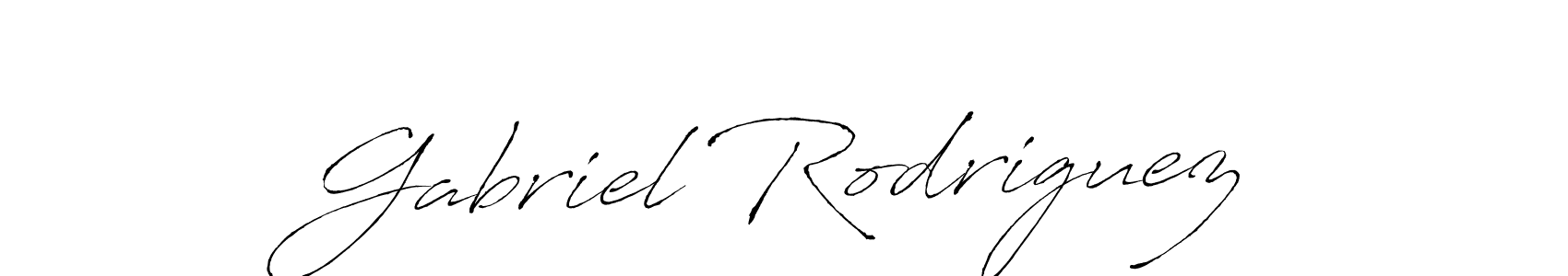 Gabriel Rodriguez stylish signature style. Best Handwritten Sign (Antro_Vectra) for my name. Handwritten Signature Collection Ideas for my name Gabriel Rodriguez. Gabriel Rodriguez signature style 6 images and pictures png