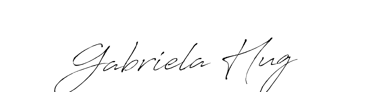 Once you've used our free online signature maker to create your best signature Antro_Vectra style, it's time to enjoy all of the benefits that Gabriela Hug name signing documents. Gabriela Hug signature style 6 images and pictures png