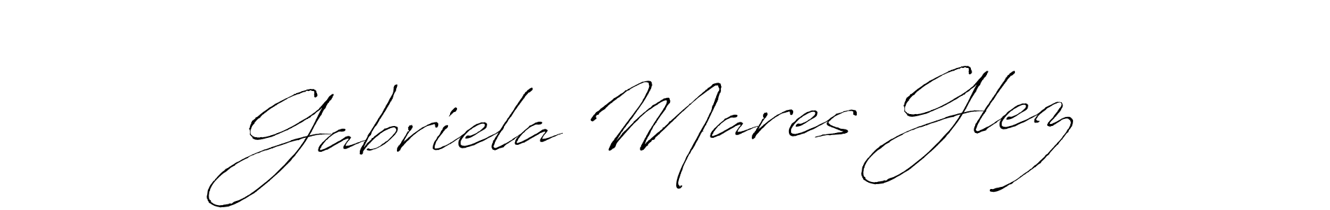 Also we have Gabriela Mares Glez name is the best signature style. Create professional handwritten signature collection using Antro_Vectra autograph style. Gabriela Mares Glez signature style 6 images and pictures png