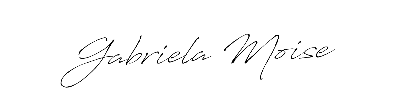 How to make Gabriela Moise signature? Antro_Vectra is a professional autograph style. Create handwritten signature for Gabriela Moise name. Gabriela Moise signature style 6 images and pictures png