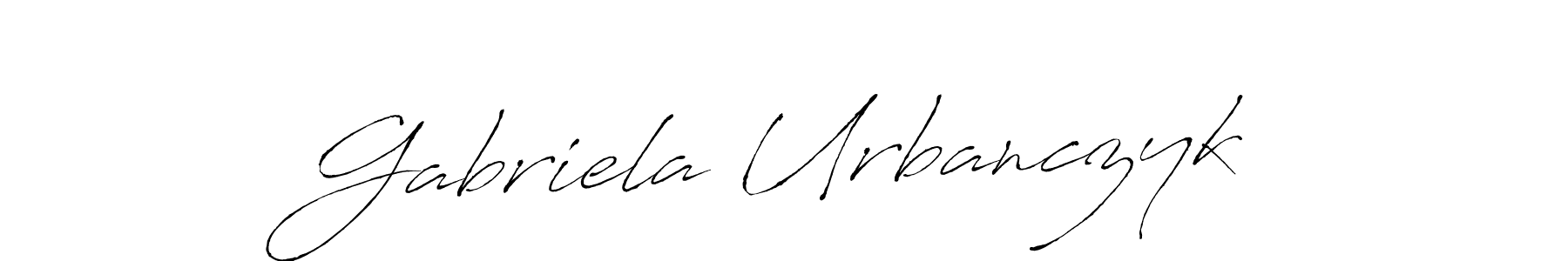 if you are searching for the best signature style for your name Gabriela Urbanczyk. so please give up your signature search. here we have designed multiple signature styles  using Antro_Vectra. Gabriela Urbanczyk signature style 6 images and pictures png