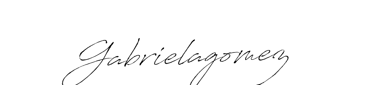 The best way (Antro_Vectra) to make a short signature is to pick only two or three words in your name. The name Gabrielagomez include a total of six letters. For converting this name. Gabrielagomez signature style 6 images and pictures png