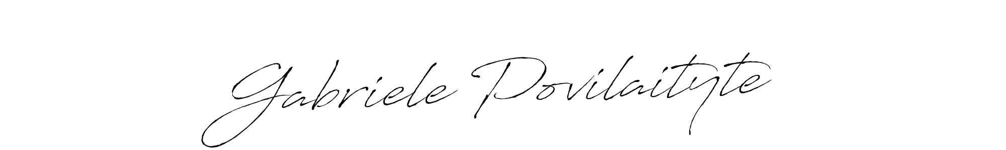 if you are searching for the best signature style for your name Gabriele Povilaityte. so please give up your signature search. here we have designed multiple signature styles  using Antro_Vectra. Gabriele Povilaityte signature style 6 images and pictures png