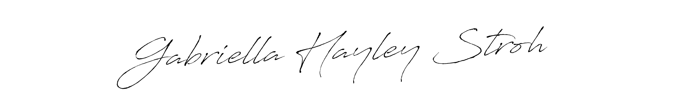 Here are the top 10 professional signature styles for the name Gabriella Hayley Stroh. These are the best autograph styles you can use for your name. Gabriella Hayley Stroh signature style 6 images and pictures png