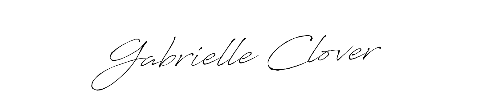 How to Draw Gabrielle Clover signature style? Antro_Vectra is a latest design signature styles for name Gabrielle Clover. Gabrielle Clover signature style 6 images and pictures png