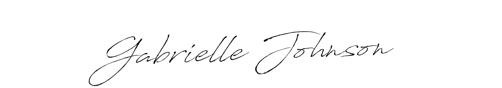 Use a signature maker to create a handwritten signature online. With this signature software, you can design (Antro_Vectra) your own signature for name Gabrielle Johnson. Gabrielle Johnson signature style 6 images and pictures png