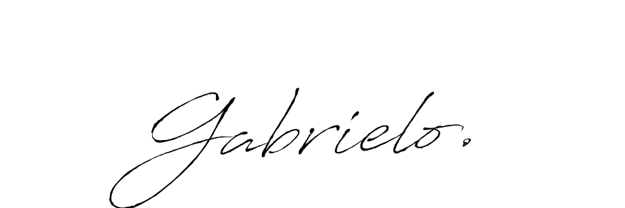 It looks lik you need a new signature style for name Gabrielo.. Design unique handwritten (Antro_Vectra) signature with our free signature maker in just a few clicks. Gabrielo. signature style 6 images and pictures png