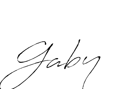 Best and Professional Signature Style for Gaby. Antro_Vectra Best Signature Style Collection. Gaby signature style 6 images and pictures png