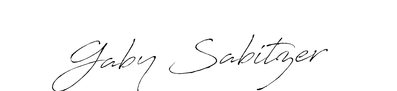 Make a beautiful signature design for name Gaby Sabitzer. Use this online signature maker to create a handwritten signature for free. Gaby Sabitzer signature style 6 images and pictures png