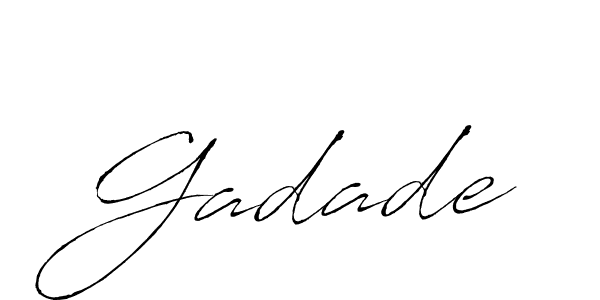 Similarly Antro_Vectra is the best handwritten signature design. Signature creator online .You can use it as an online autograph creator for name Gadade. Gadade signature style 6 images and pictures png