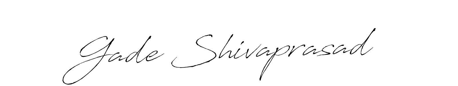 You should practise on your own different ways (Antro_Vectra) to write your name (Gade Shivaprasad) in signature. don't let someone else do it for you. Gade Shivaprasad signature style 6 images and pictures png