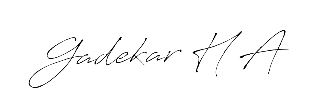 Check out images of Autograph of Gadekar H A name. Actor Gadekar H A Signature Style. Antro_Vectra is a professional sign style online. Gadekar H A signature style 6 images and pictures png