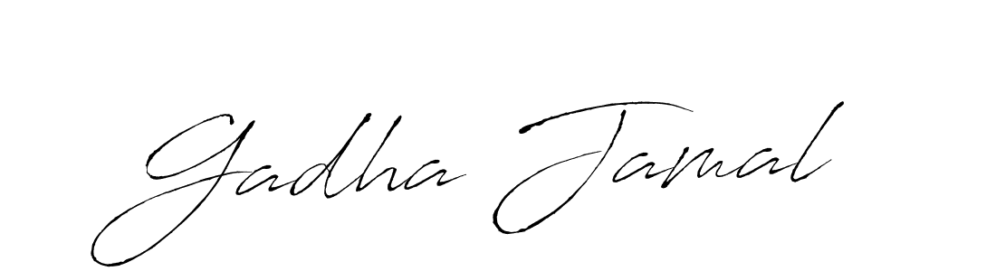 Antro_Vectra is a professional signature style that is perfect for those who want to add a touch of class to their signature. It is also a great choice for those who want to make their signature more unique. Get Gadha Jamal name to fancy signature for free. Gadha Jamal signature style 6 images and pictures png