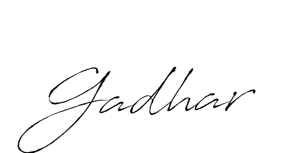 How to make Gadhar name signature. Use Antro_Vectra style for creating short signs online. This is the latest handwritten sign. Gadhar signature style 6 images and pictures png