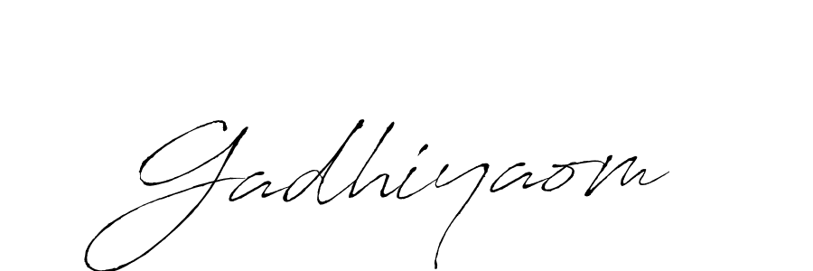 You should practise on your own different ways (Antro_Vectra) to write your name (Gadhiyaom) in signature. don't let someone else do it for you. Gadhiyaom signature style 6 images and pictures png