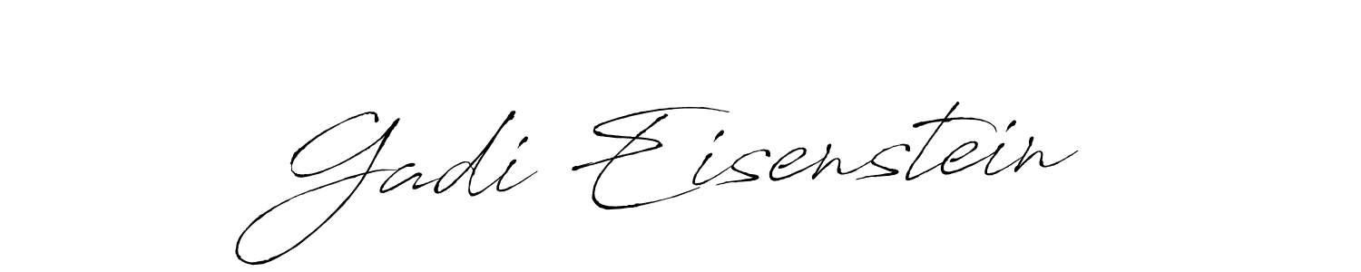 Make a beautiful signature design for name Gadi Eisenstein. With this signature (Antro_Vectra) style, you can create a handwritten signature for free. Gadi Eisenstein signature style 6 images and pictures png