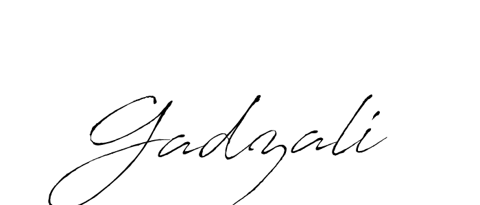 The best way (Antro_Vectra) to make a short signature is to pick only two or three words in your name. The name Gadzali include a total of six letters. For converting this name. Gadzali signature style 6 images and pictures png