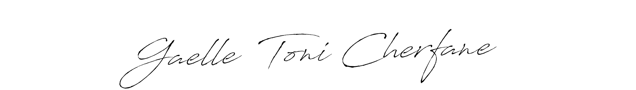 Best and Professional Signature Style for Gaelle  Toni Cherfane. Antro_Vectra Best Signature Style Collection. Gaelle  Toni Cherfane signature style 6 images and pictures png