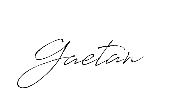 Gaetan stylish signature style. Best Handwritten Sign (Antro_Vectra) for my name. Handwritten Signature Collection Ideas for my name Gaetan. Gaetan signature style 6 images and pictures png