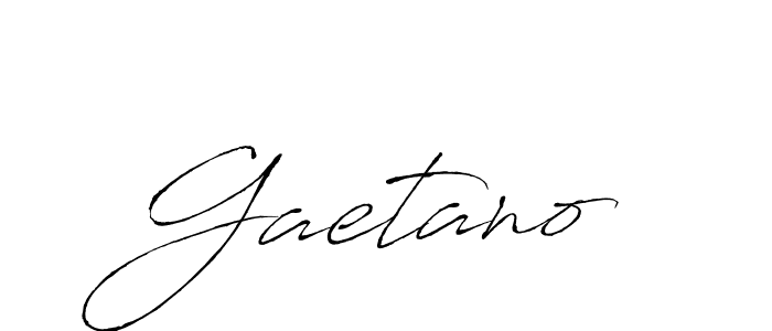 Create a beautiful signature design for name Gaetano. With this signature (Antro_Vectra) fonts, you can make a handwritten signature for free. Gaetano signature style 6 images and pictures png