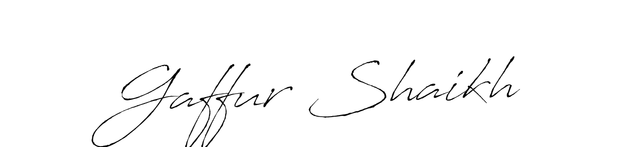 This is the best signature style for the Gaffur Shaikh name. Also you like these signature font (Antro_Vectra). Mix name signature. Gaffur Shaikh signature style 6 images and pictures png
