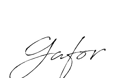 How to make Gafor signature? Antro_Vectra is a professional autograph style. Create handwritten signature for Gafor name. Gafor signature style 6 images and pictures png