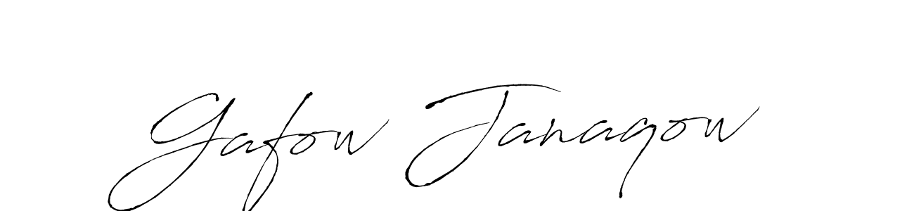 It looks lik you need a new signature style for name Gafow Janaqow. Design unique handwritten (Antro_Vectra) signature with our free signature maker in just a few clicks. Gafow Janaqow signature style 6 images and pictures png
