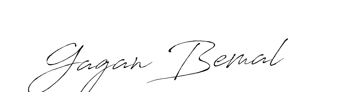 Also You can easily find your signature by using the search form. We will create Gagan Bemal name handwritten signature images for you free of cost using Antro_Vectra sign style. Gagan Bemal signature style 6 images and pictures png