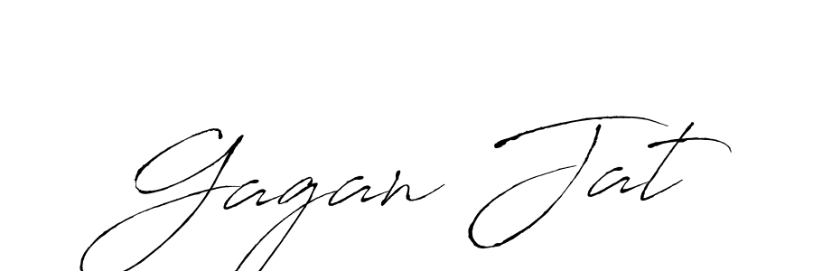 Antro_Vectra is a professional signature style that is perfect for those who want to add a touch of class to their signature. It is also a great choice for those who want to make their signature more unique. Get Gagan Jat name to fancy signature for free. Gagan Jat signature style 6 images and pictures png