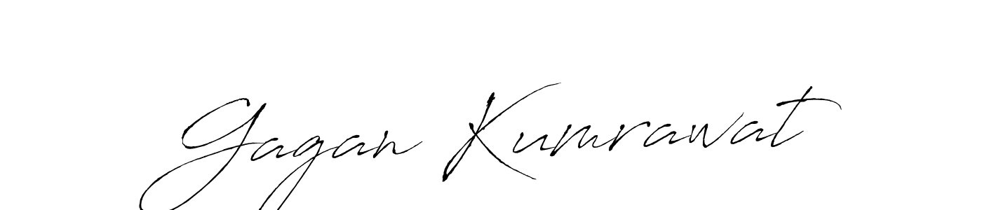Gagan Kumrawat stylish signature style. Best Handwritten Sign (Antro_Vectra) for my name. Handwritten Signature Collection Ideas for my name Gagan Kumrawat. Gagan Kumrawat signature style 6 images and pictures png