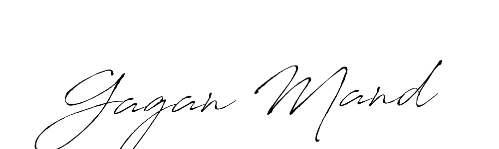 Also You can easily find your signature by using the search form. We will create Gagan Mand name handwritten signature images for you free of cost using Antro_Vectra sign style. Gagan Mand signature style 6 images and pictures png