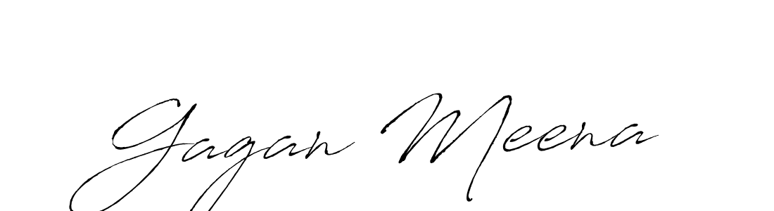 It looks lik you need a new signature style for name Gagan Meena. Design unique handwritten (Antro_Vectra) signature with our free signature maker in just a few clicks. Gagan Meena signature style 6 images and pictures png