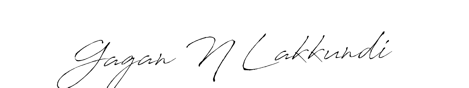 The best way (Antro_Vectra) to make a short signature is to pick only two or three words in your name. The name Gagan N Lakkundi include a total of six letters. For converting this name. Gagan N Lakkundi signature style 6 images and pictures png