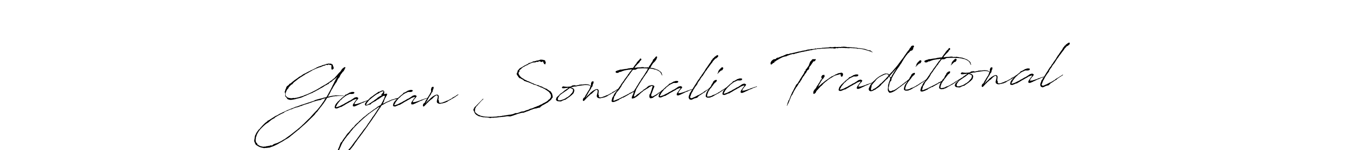 Antro_Vectra is a professional signature style that is perfect for those who want to add a touch of class to their signature. It is also a great choice for those who want to make their signature more unique. Get Gagan Sonthalia Traditional name to fancy signature for free. Gagan Sonthalia Traditional signature style 6 images and pictures png