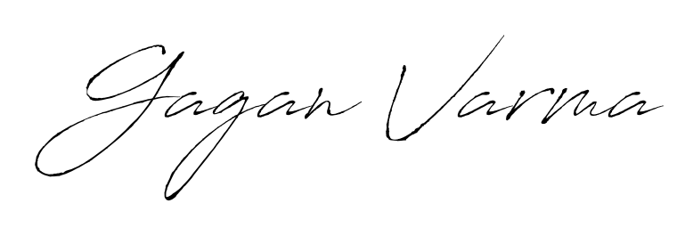 Personalize your online presence with Gagan Varma signature rendered in elegant Antro_Vectra font. Great for website footers and blogs. Gagan Varma signature style 6 images and pictures png