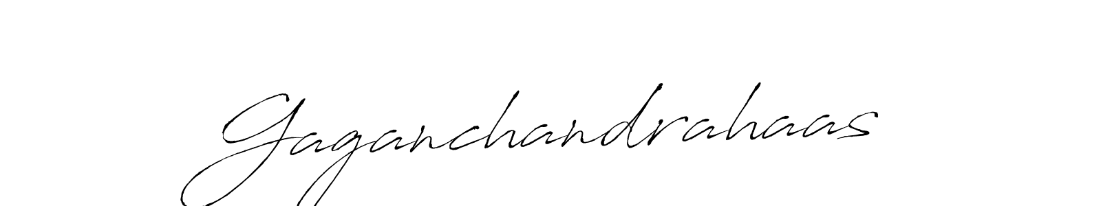 Make a beautiful signature design for name Gaganchandrahaas. With this signature (Antro_Vectra) style, you can create a handwritten signature for free. Gaganchandrahaas signature style 6 images and pictures png