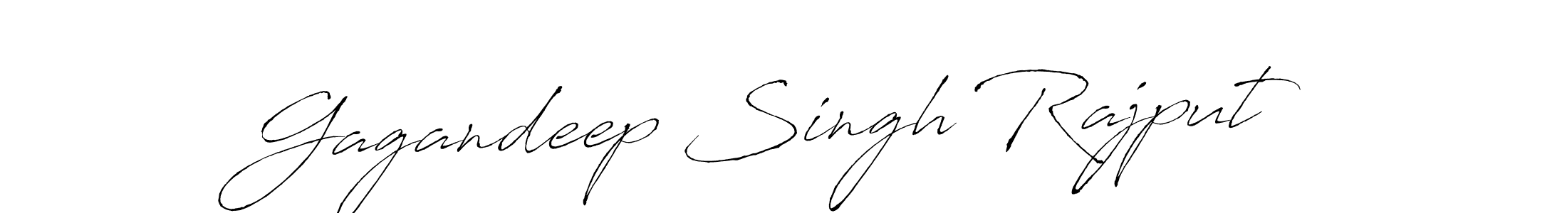 Also we have Gagandeep Singh Rajput name is the best signature style. Create professional handwritten signature collection using Antro_Vectra autograph style. Gagandeep Singh Rajput signature style 6 images and pictures png