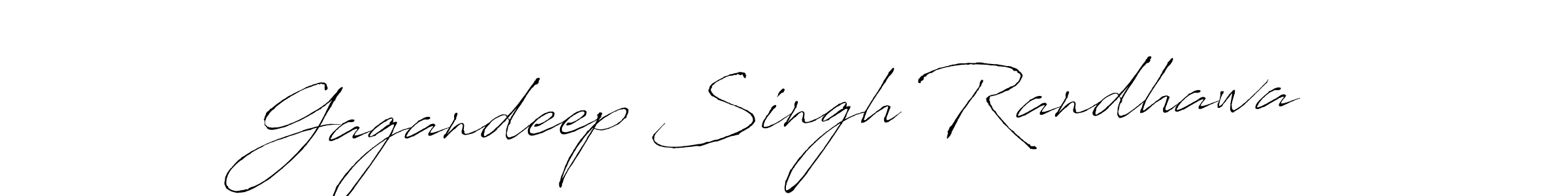 Design your own signature with our free online signature maker. With this signature software, you can create a handwritten (Antro_Vectra) signature for name Gagandeep Singh Randhawa. Gagandeep Singh Randhawa signature style 6 images and pictures png