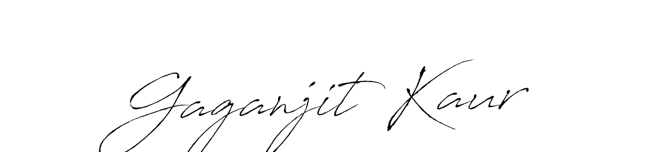 Also we have Gaganjit Kaur name is the best signature style. Create professional handwritten signature collection using Antro_Vectra autograph style. Gaganjit Kaur signature style 6 images and pictures png