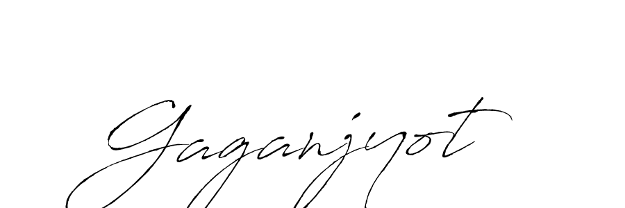 Create a beautiful signature design for name Gaganjyot. With this signature (Antro_Vectra) fonts, you can make a handwritten signature for free. Gaganjyot signature style 6 images and pictures png