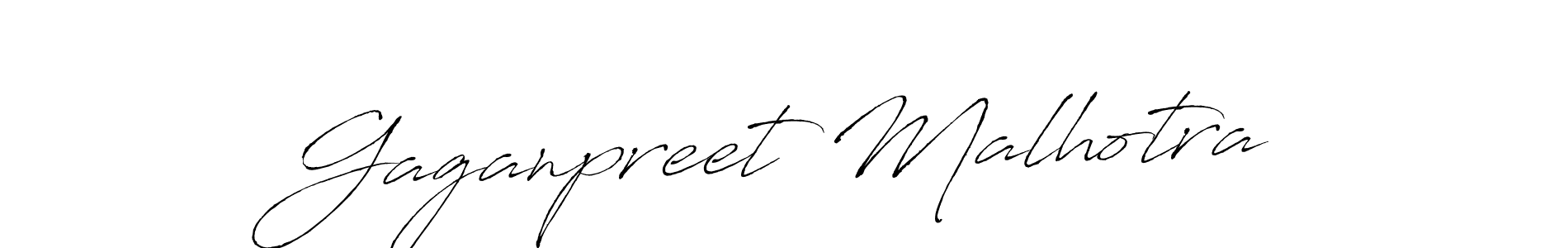 How to make Gaganpreet Malhotra signature? Antro_Vectra is a professional autograph style. Create handwritten signature for Gaganpreet Malhotra name. Gaganpreet Malhotra signature style 6 images and pictures png