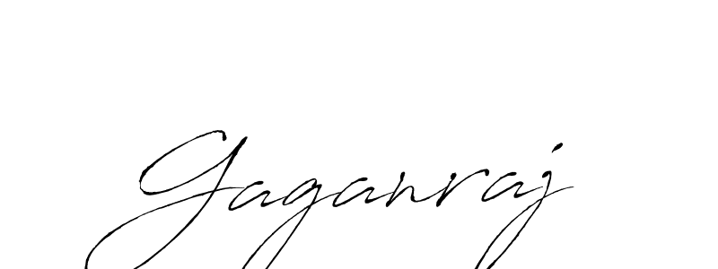 Make a beautiful signature design for name Gaganraj. With this signature (Antro_Vectra) style, you can create a handwritten signature for free. Gaganraj signature style 6 images and pictures png